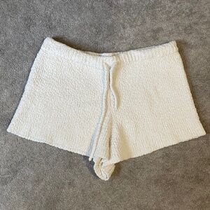 Aerie marshmallow sherpa lounge shorts
